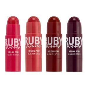 BLUSH EM BASTÃO RUBY KISSES